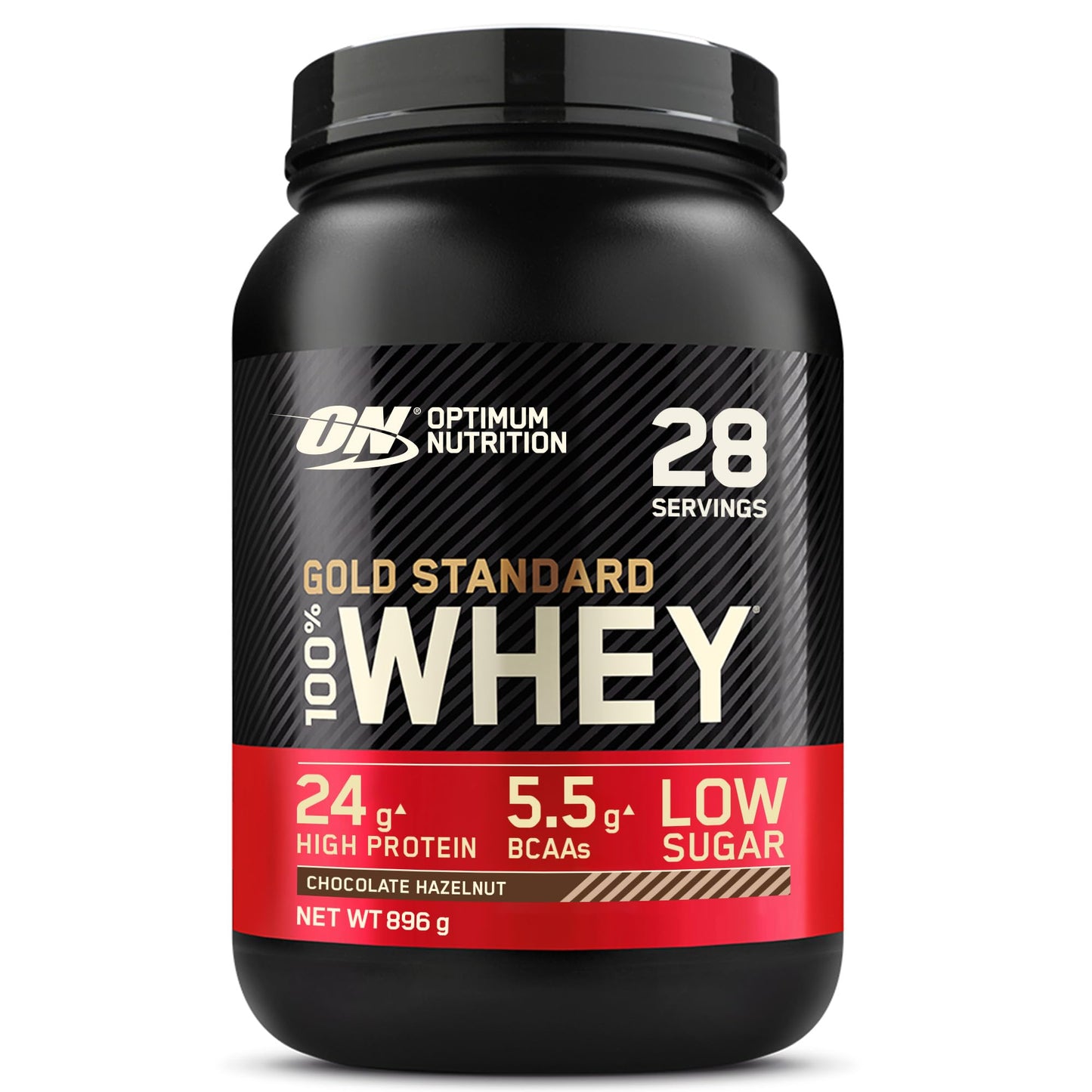 Optimum Nutrition Gold Standard Whey Protein, Muscle Building Powder with Naturally Occurring Glutamine and Amino Acids, Double Rich Chocolate, 29 Servings, 899 g, Packaging May Vary