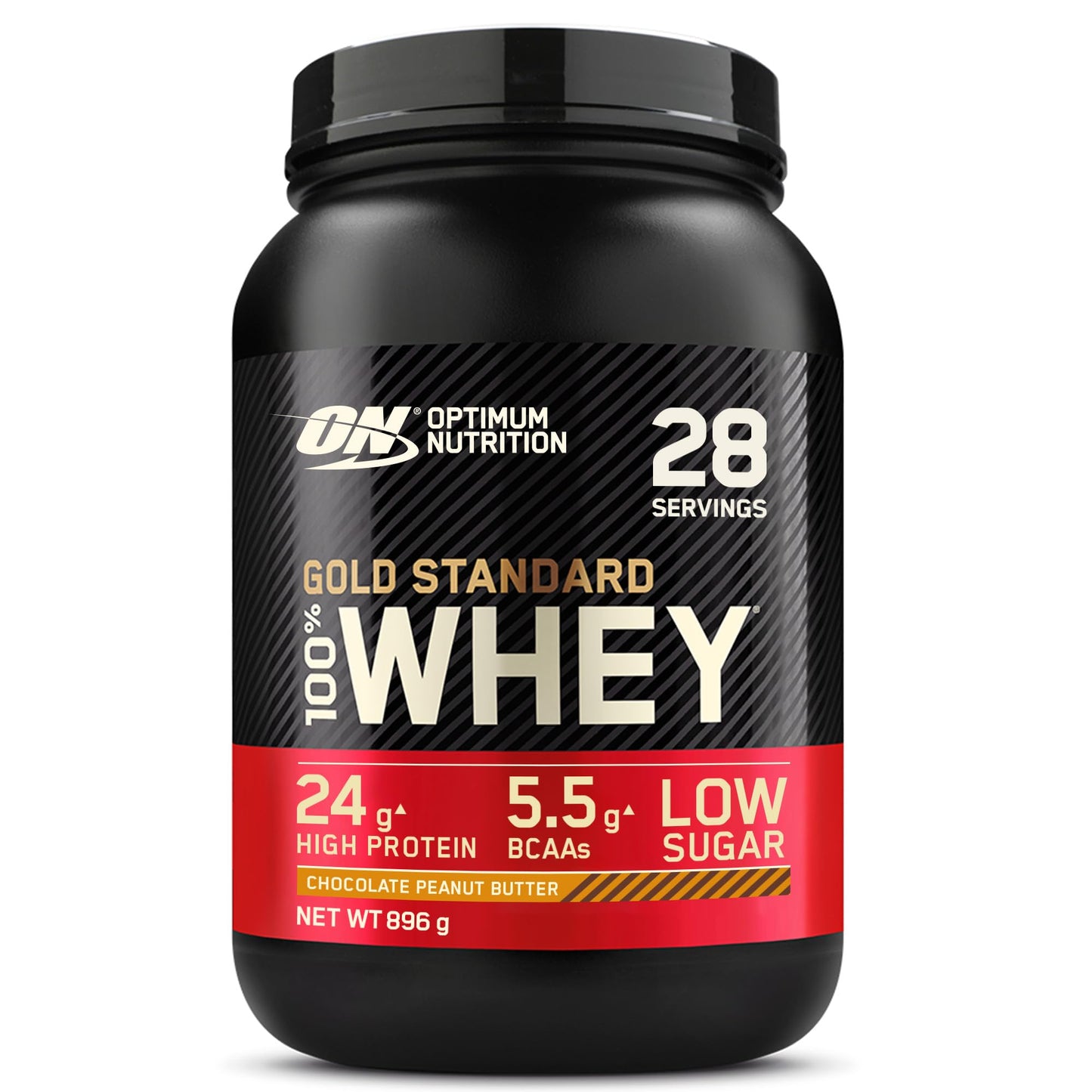 Optimum Nutrition Gold Standard Whey Protein, Muscle Building Powder with Naturally Occurring Glutamine and Amino Acids, Double Rich Chocolate, 29 Servings, 899 g, Packaging May Vary